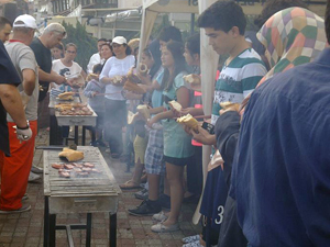 Mangal partisine büyük ilgi