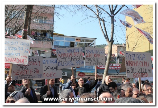 Ayazağada Sarıgüle tepki yürüyüşü galerisi resim 12