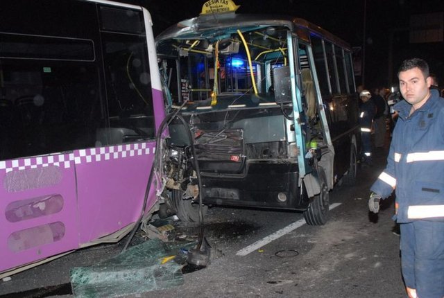 Sarıyer Hacıosman'da kaza, Sarıyer trafik kazası