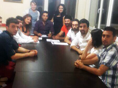 CHP Sarıyer Gençlik Kolları Yönetimi Vefa Ok