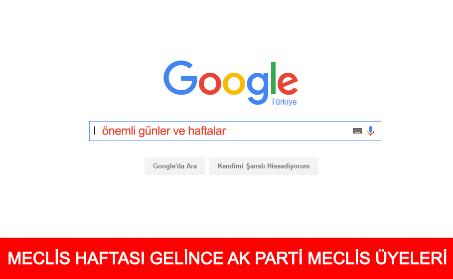 Meclis Haftası AK Parti Sarıyer Meclis Üyeleri (temsili değil)