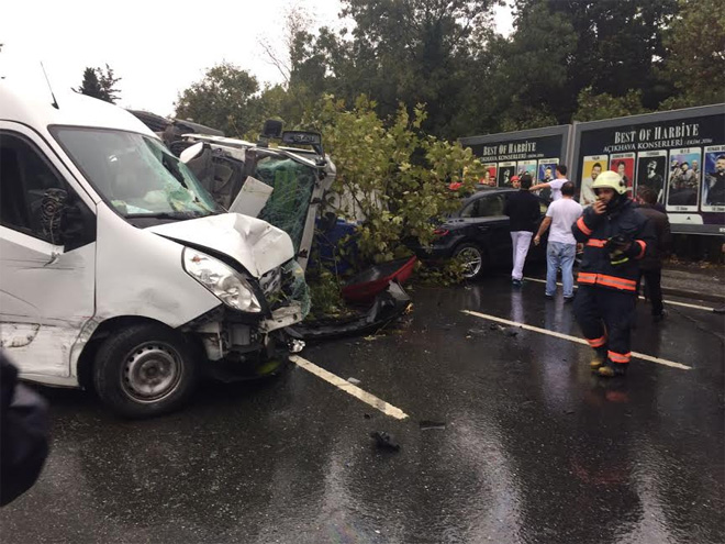 Sarıyer Derbent Maslak Beton Mikseri Kazası